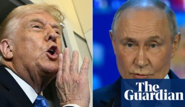 Donald Trump says he is ‘very angry’ with Vladimir Putin over Ukraine | Donald Trump