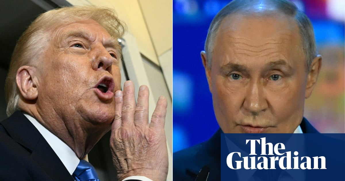 Donald Trump says he is ‘very angry’ with Vladimir Putin over Ukraine | Donald Trump