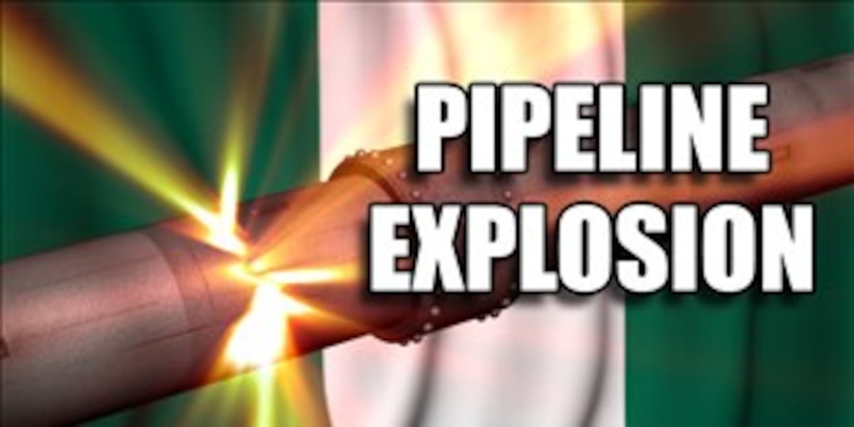 Pipeline explosion after attempted robbery of petroleum products