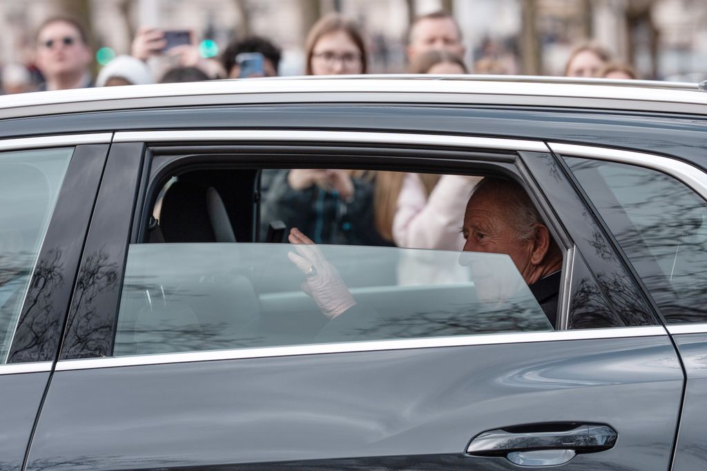 King Charles leaves Clarence House after brief hospital visit on Thursday