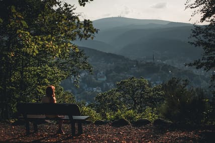 Traumhafter Ausblick zum Brocken