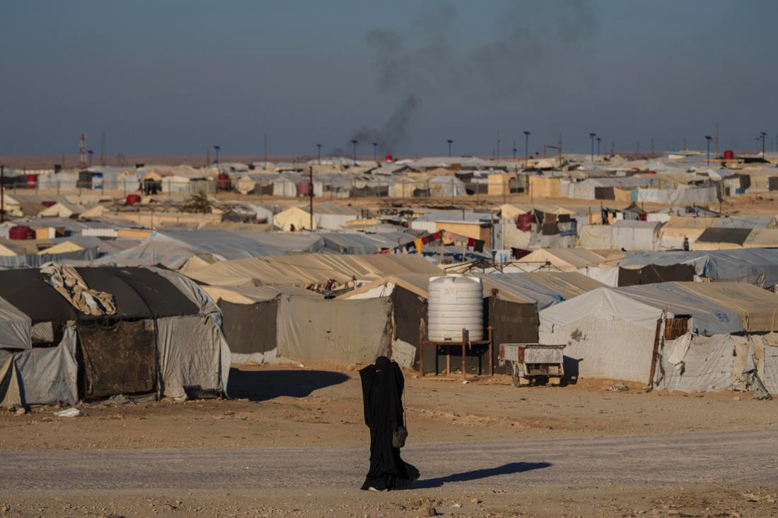 Gefangenenlager Al-Hol im Nordosten von Syrien