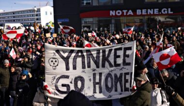 Protest in Grönland