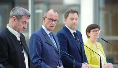 Bundestagswahl 2025: Spitzen von Union und SPD für Aufnahme von Koalitionsverhandlungen - Politik