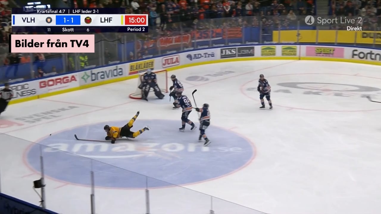 Luleå vinner mot Växjö