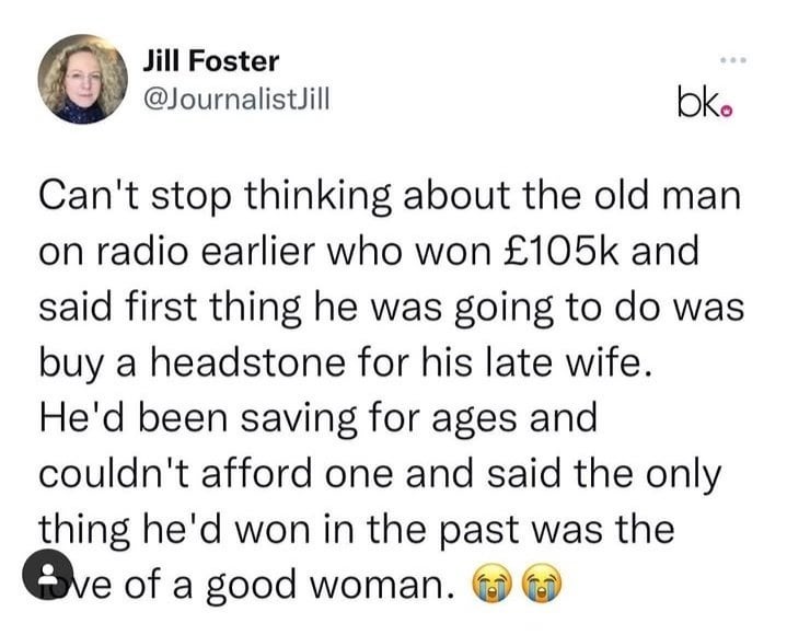 A man who never stopped