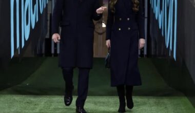The Prince and Princess of Wales attended the Guinness Six Nations 2025 match between Wales and England 🏈