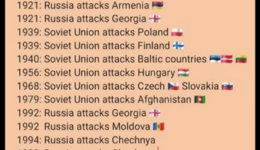 The best response to this question posed by the MAGA crowd: "Why is Russia the enemy?"