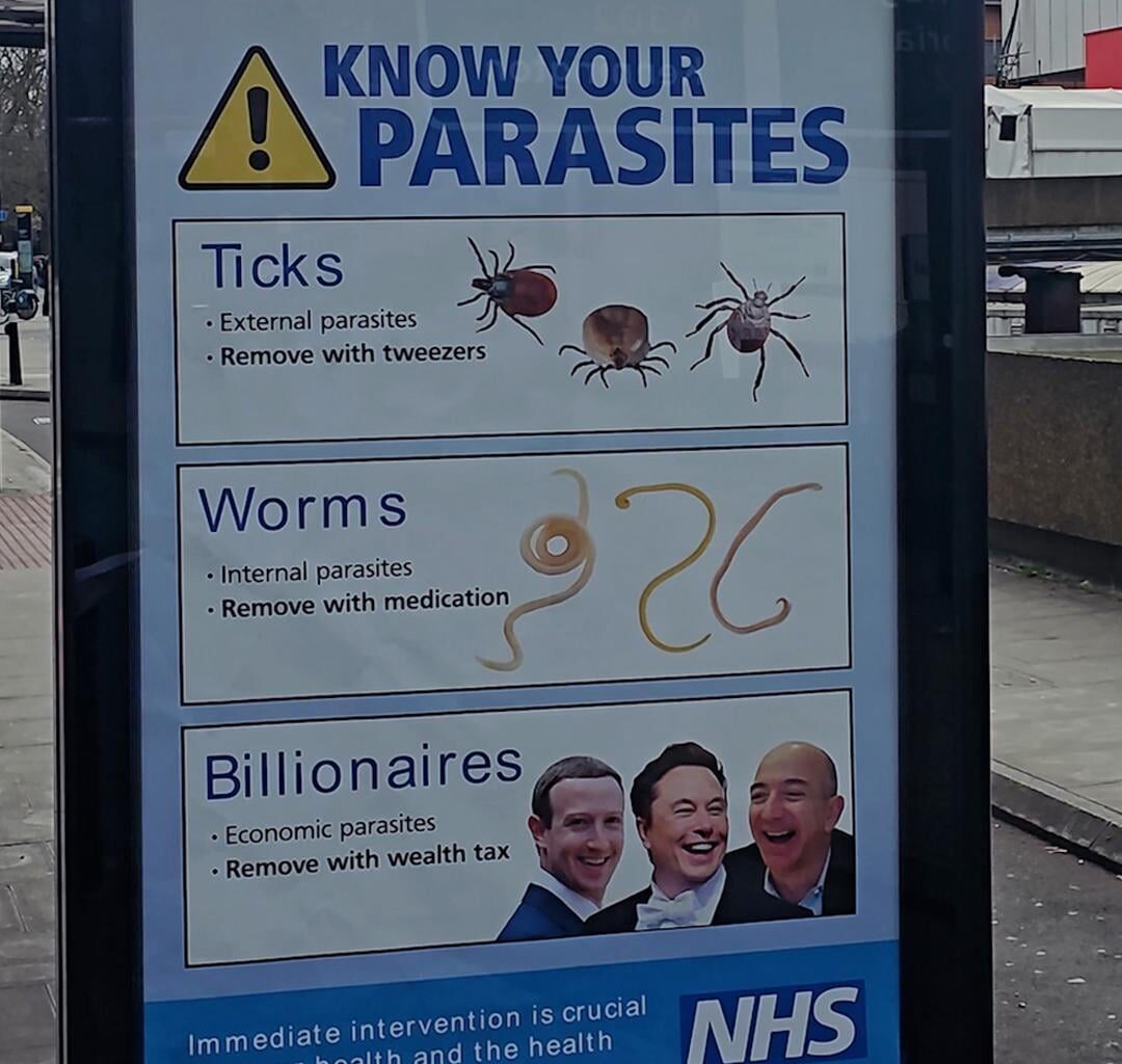 Spotted outside St Thomas' Hospital