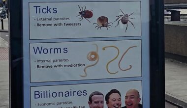 Spotted outside St Thomas' Hospital