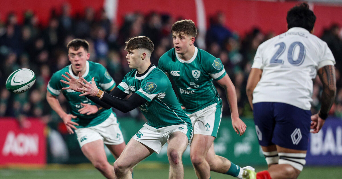 Ireland looking for second win in U20 Six Nations campaign against Italy