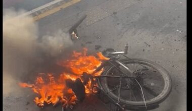 Tube union threatens strike unless e-bikes are banned from London Underground after platform blaze - The Standard