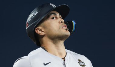 Yankees announce Giancarlo Stanton will begin 2025 MLB season on IL due to tendinitis in elbows