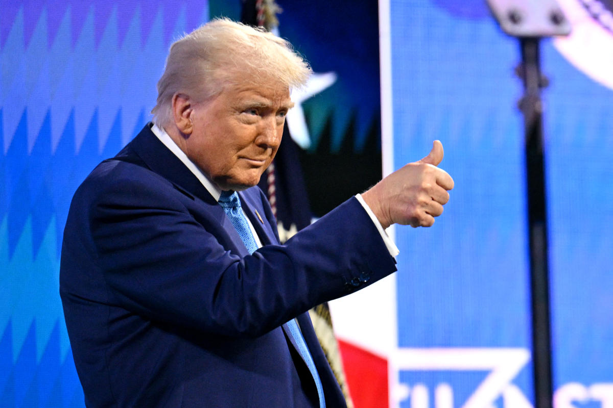 How Trump has talked about stock market gyrations since his election win