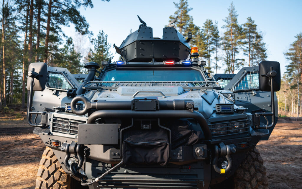 New armoured vehicles acquired from Turkey for the Estonian Defence Forces. Photo by Kermo Pastarus.