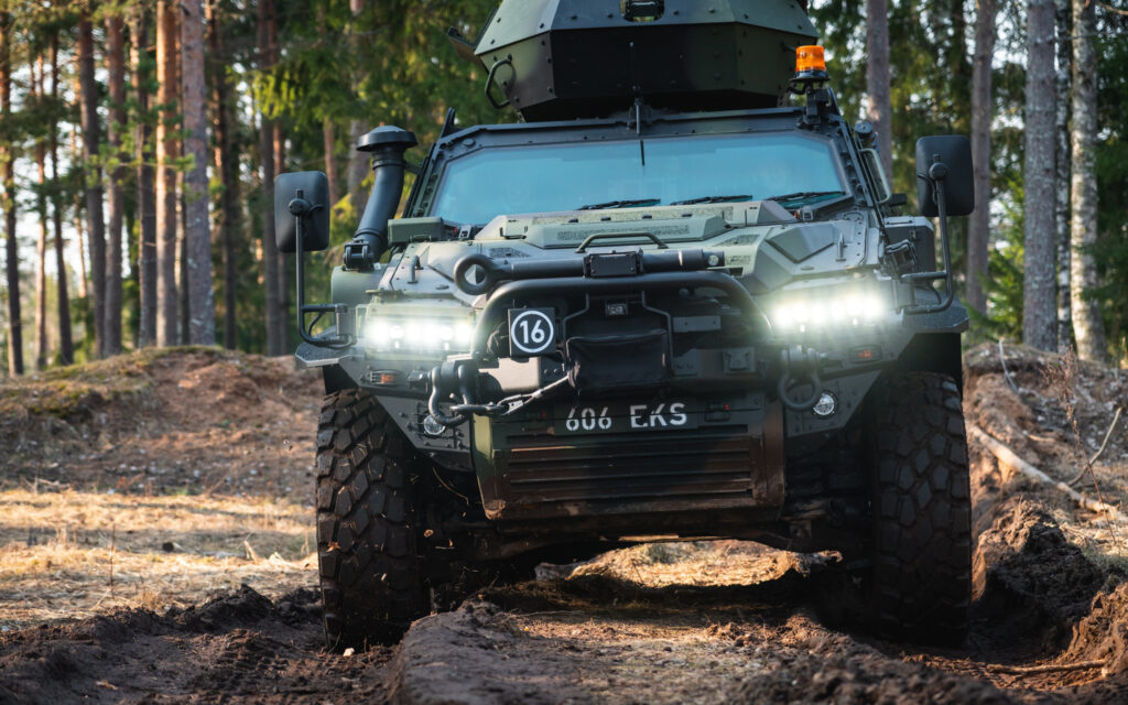 New armoured vehicles acquired from Turkey for the Estonian Defence Forces. Photo by Kermo Pastarus.