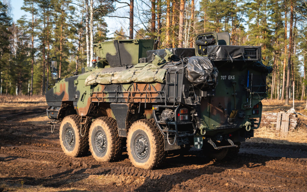 New armoured vehicles acquired from Turkey for the Estonian Defence Forces. Photo by Kermo Pastarus.