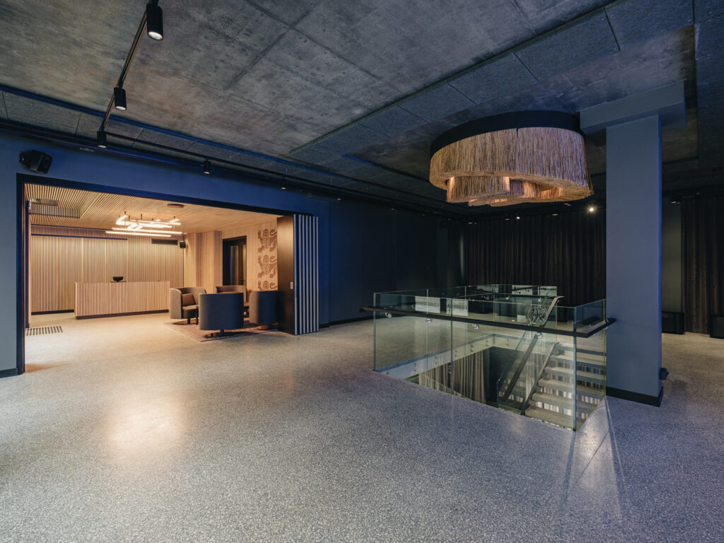 The interior of the new Estonian embassy in Riga, Latvia. Photo by Tõnu Tunnel, the Estonian foreign ministry.