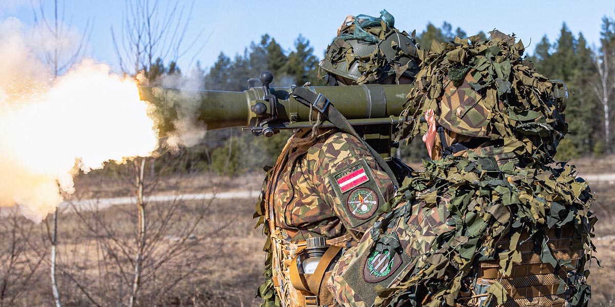The fire and steel reception prepared by the Latvian Army for a Russian invasion
