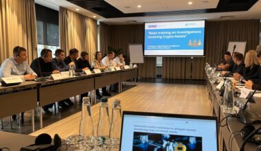 Government officials from Moldova receive basic training on crypto asset investigations