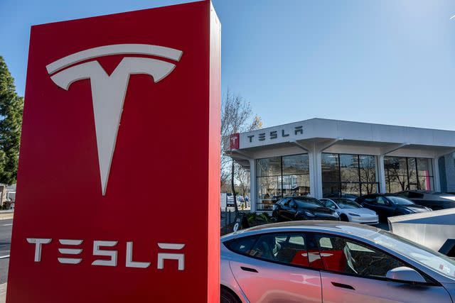 David Paul Morris/Bloomberg via Getty A photo of a Tesla Store in Palo Alto, California