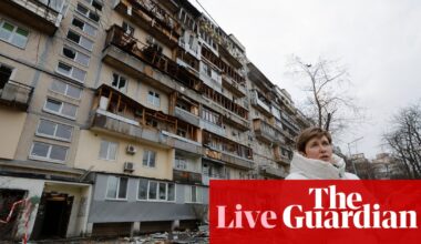 Ukraine war live: Russia launches deadly drone attack on Kyiv ahead of ceasefire talks in Saudi Arabia | Ukraine
