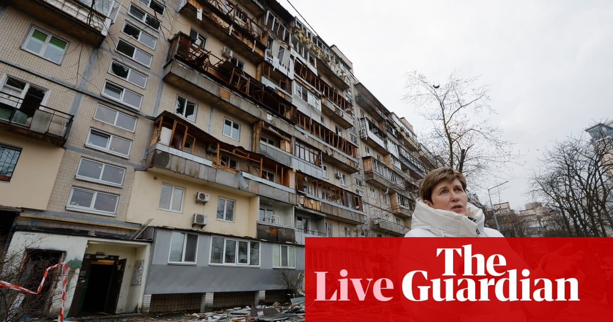 Ukraine war live: Russia launches deadly drone attack on Kyiv ahead of ceasefire talks in Saudi Arabia | Ukraine