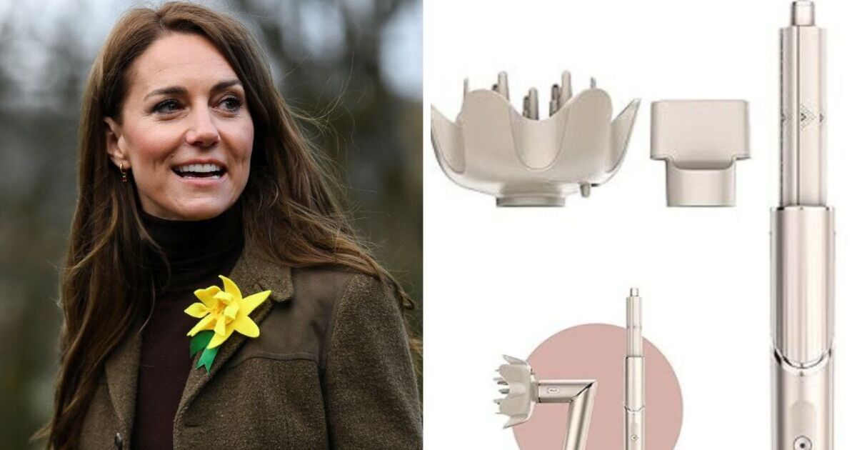 Get Princess Kate's bouncy blow-dry with the Shark Air Styler for just £219 - save £80 | Royal | News