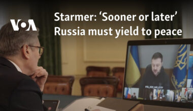 ‘Sooner or later’ Russia must yield to peace