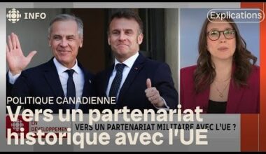 Le Canada se tourne vers l’Europe pour un partenariat militaire | D'abord l'info - YouTube