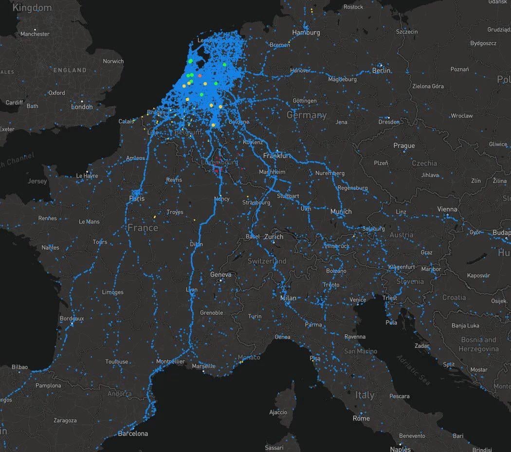 The tentacles of the Dutch Empire reach deep into Western Europe