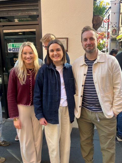 Jessica McConkey, Courtney Brett and Michael Graham of Short Design
