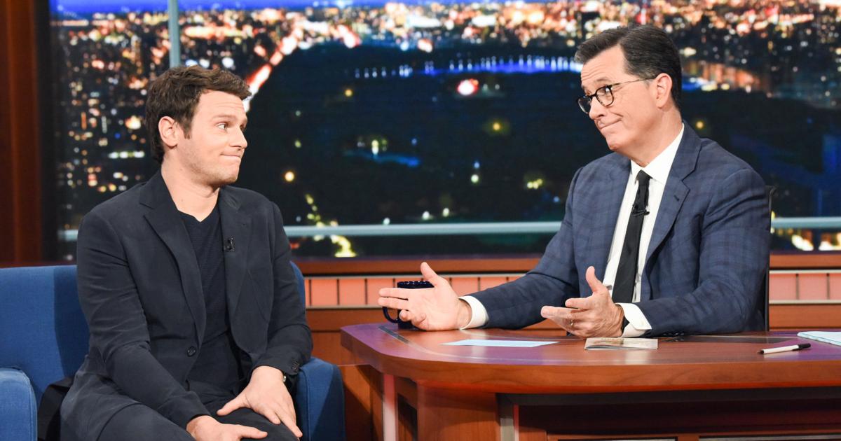 Jonathan Groff set to appear on Stephen Colbert's 'Late Show' | Entertainment