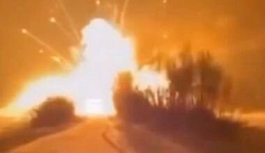 Russia burns as Ukraine launches huge drone blitz in retaliation for Putin missile strikes | World | News