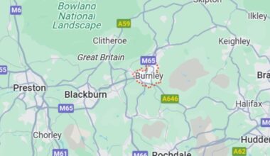 Google Maps quirk shows Great Britain located 'just north of Burnley' | UK | News