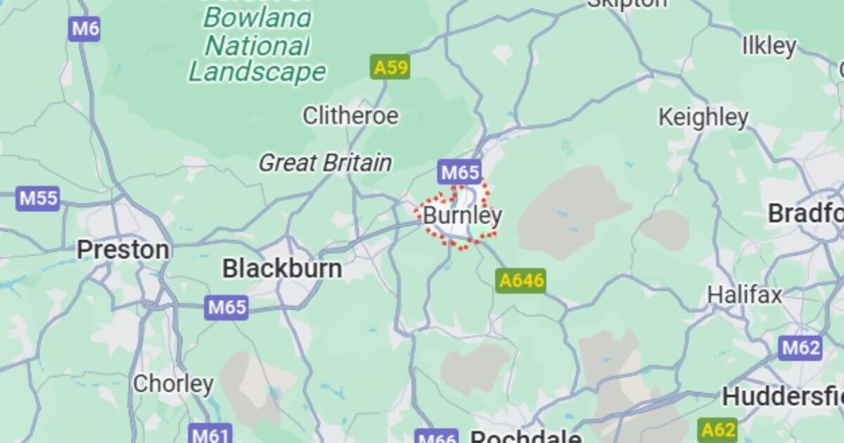 Google Maps quirk shows Great Britain located 'just north of Burnley' | UK | News