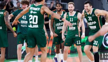 Velika zmaga Cedevite Olimpije za uvrstitev med najboljših osem