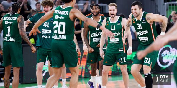 Velika zmaga Cedevite Olimpije za uvrstitev med najboljših osem