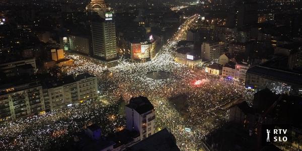 Beograd preplavili protestniki: Naš boj ni boj posameznika, ampak je skupen boj.