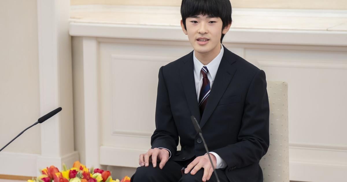 Japan's 18-year-old Prince Hisahito says he'll balance royal duties and university studies | World
