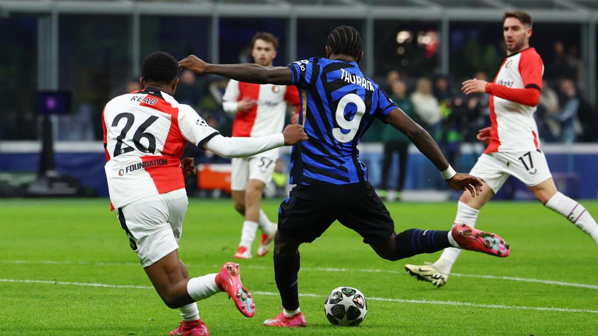 LIVE Inter-Feyenoord 1-0: super gol di Thuram, poi Taremi sciupa il raddoppio - La Gazzetta dello Sport