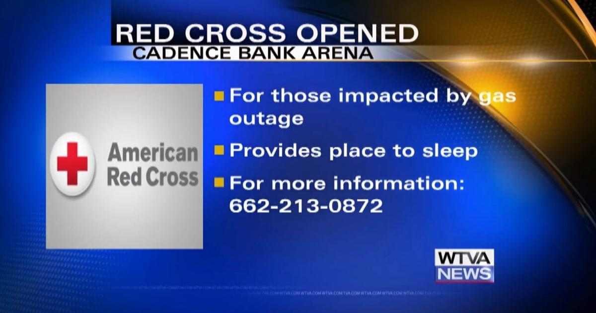 Red Cross opens shelter at Cadence Bank Arena for people impacted by natural gas outage | Video