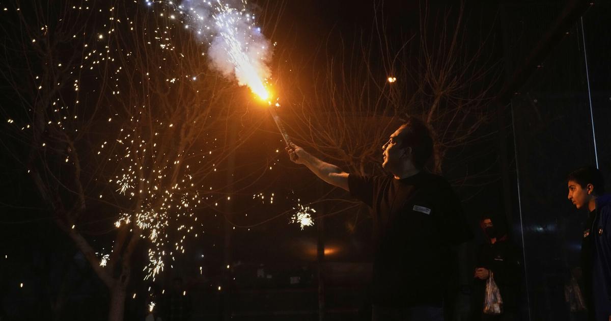 Iran celebrates ancient fire festival ahead of Persian New Year as tensions with US loom | National News