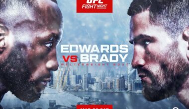 UFC Londres: a qué hora es el Edwards vs Brady en España, cartelera y resto de combates