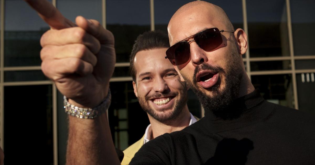 Influencer brothers Andrew and Tristan Tate en route to Romania after weeks in the US | National News