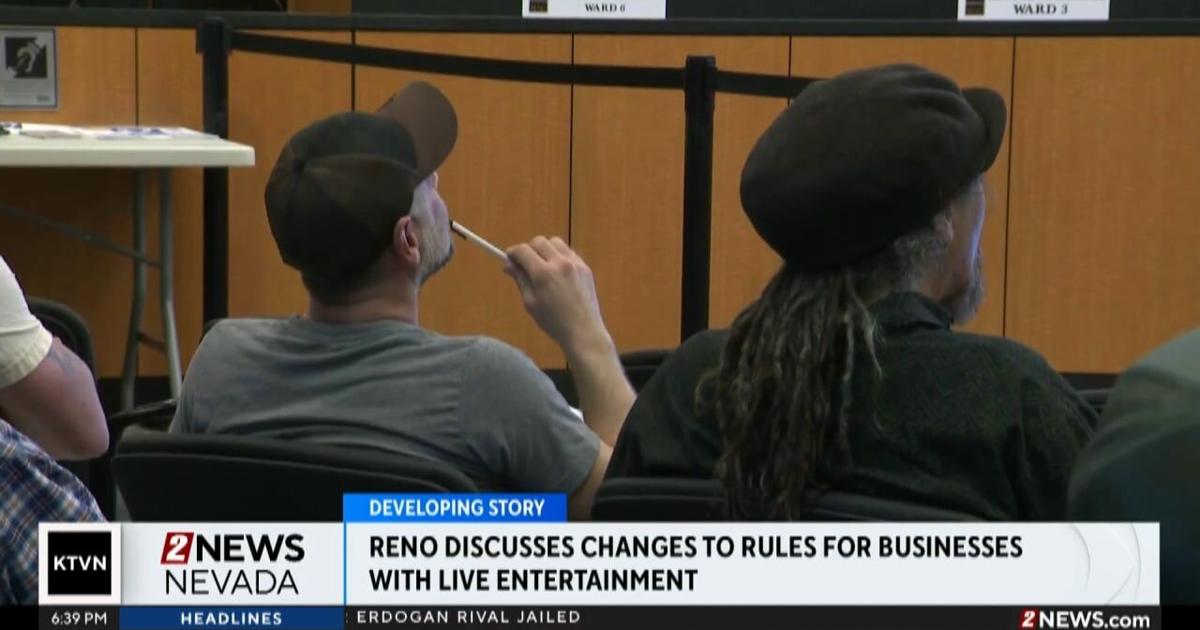 Reno discusses changes to rules for businesses with live entertainment | Videos