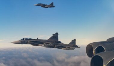 Sweden Sends Gripen Fighters to Shield NATO Borders for First Time
