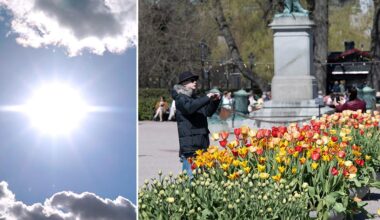 Plusgrader i södra Sverige – sen vänder det