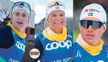 De kör för Sverige i skid-VM