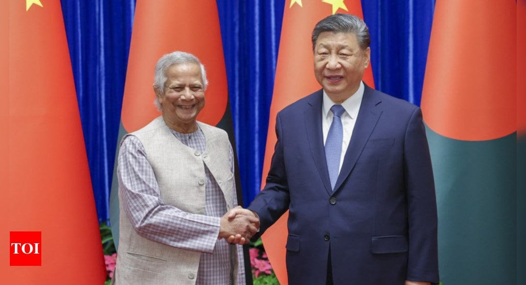 '7 states of India are landlocked': Yunus says Bangladesh 'only guardian of ocean', invites China to make 'extension' - The Times of India
